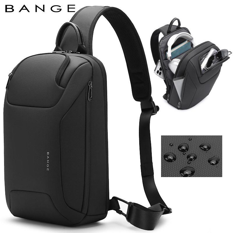 Luxury Bags Sling - Bange Men's Shoulder Bags Crossbody Fanny
