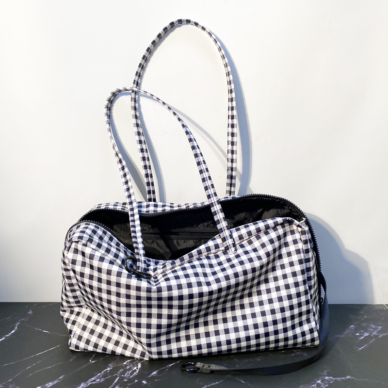 Luxury Bags Medium Size - Casual Medium Nylon Bowler Bags For