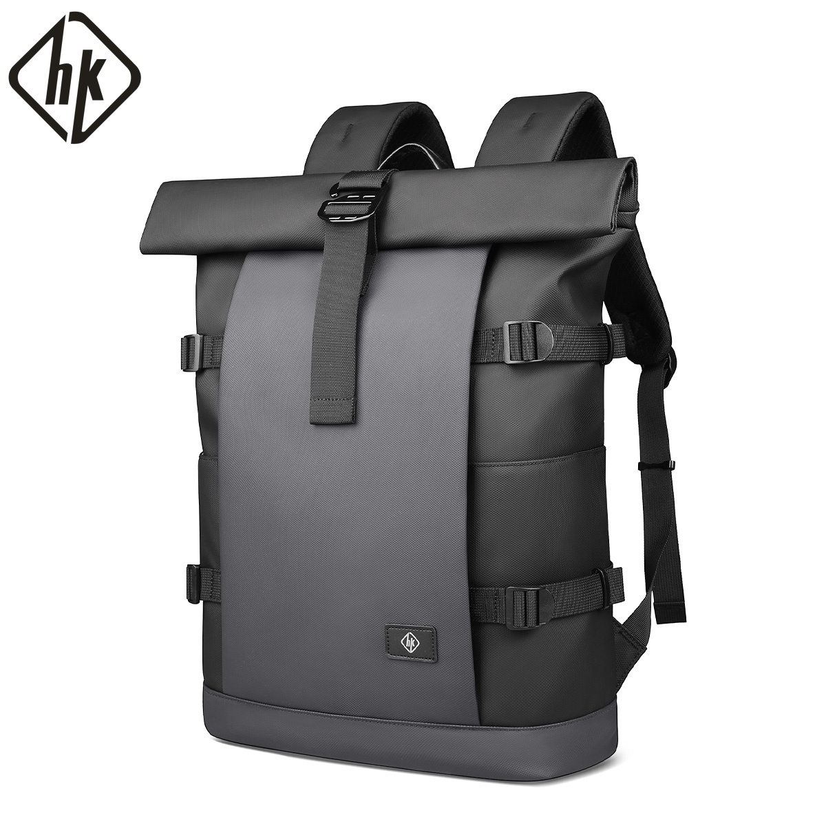 HK Waterproof Roll-Top Backpac - Structured Handbag Top Handle ulasan dan harga