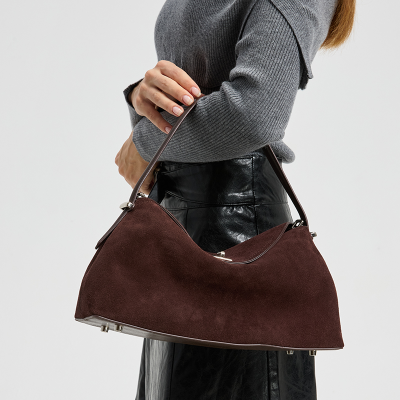 Women's Natural Suede Leather  - Luxury Bags Coach ulasan dan harga