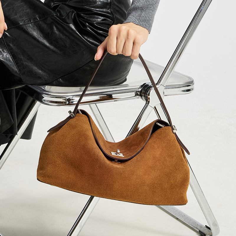 Women's Natural Suede Leather  - Luxury Bags Coach ulasan dan harga