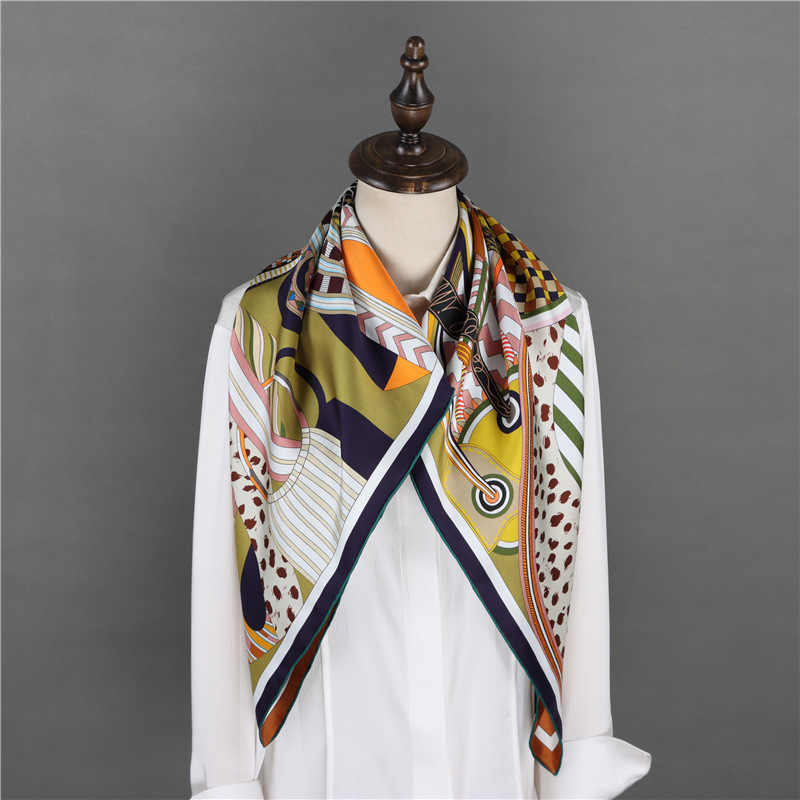 Double Sided 18mm Silk Scarf 9 - Luxury Bags And Accessories ulasan dan harga