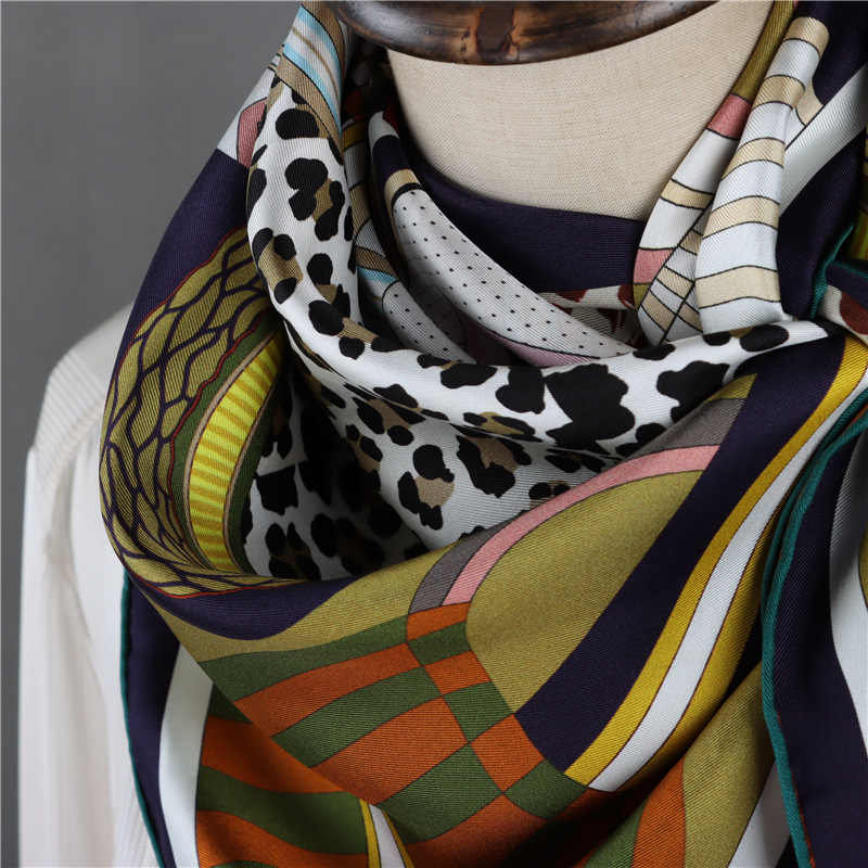Double Sided 18mm Silk Scarf 9 - Luxury Bags And Accessories ulasan dan harga