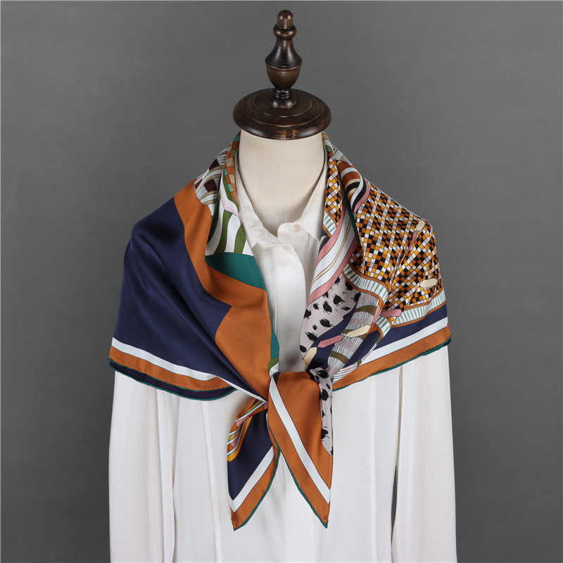 Double Sided 18mm Silk Scarf 9 - Luxury Bags And Accessories ulasan dan harga