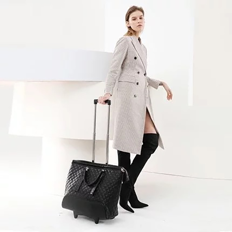 Super Fashion Trolley Suitcase - Luxury Bags Luggage ulasan dan harga