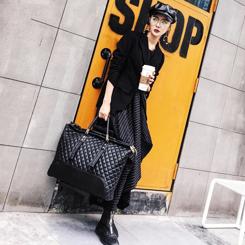 Super Fashion Trolley Suitcase - Luxury Bags Luggage ulasan dan harga