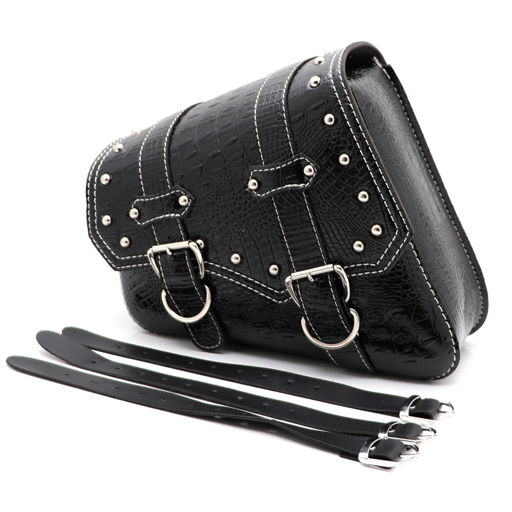 Black Luxury Triangle Crocodil - Luxury Bags Luggage ulasan dan harga