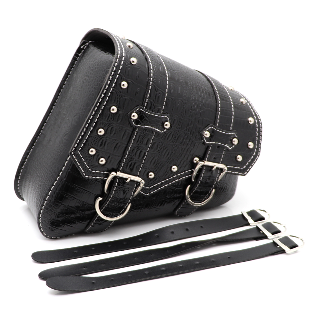 Black Luxury Triangle Crocodil - Luxury Bags Luggage ulasan dan harga
