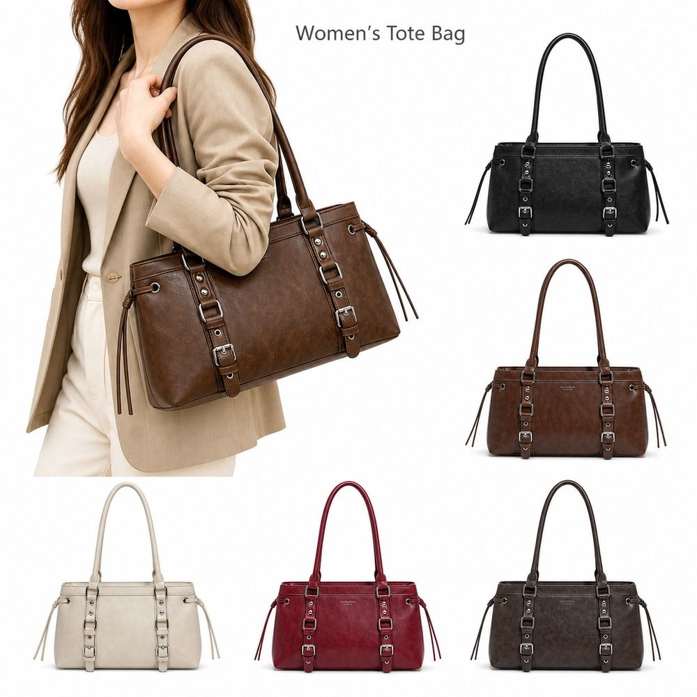 Durable Structured Shape Women - Structured Handbag Top Handle ulasan dan harga