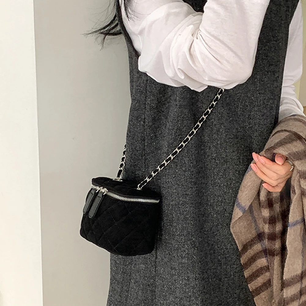 Mini Suede Women Shoulder Bag  - Luxury Bags Sling ulasan dan harga