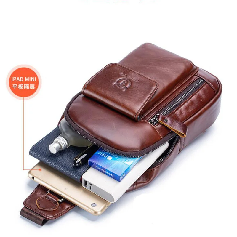 Brand Premium 100% Genuine Lea - Luxury Bags Sling ulasan dan harga