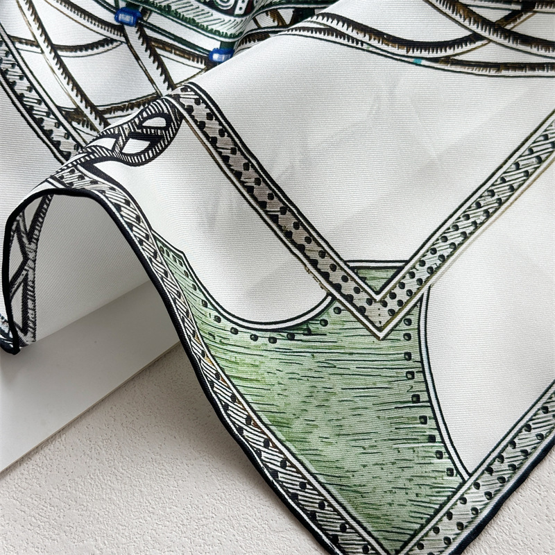 100% Silk Scarf 90CM Luxury Tw - Luxury Bags And Accessories ulasan dan harga