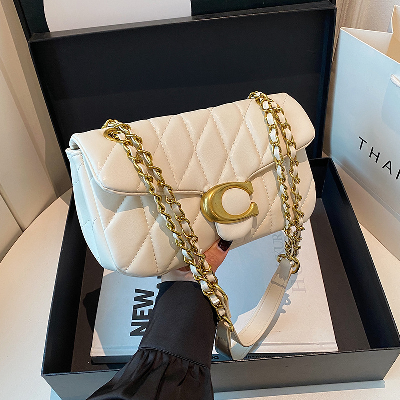 Women Quilted Leather Shoulder - Luxury Bags Coach ulasan dan harga
