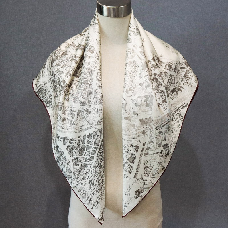 18MM Silk Scarf Women Double s - Luxury Bags And Accessories ulasan dan harga