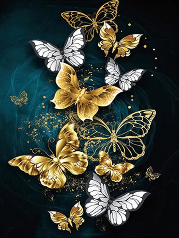 DIY Golden Silver Butterfly Di - Luxury Bags Europe ulasan dan harga