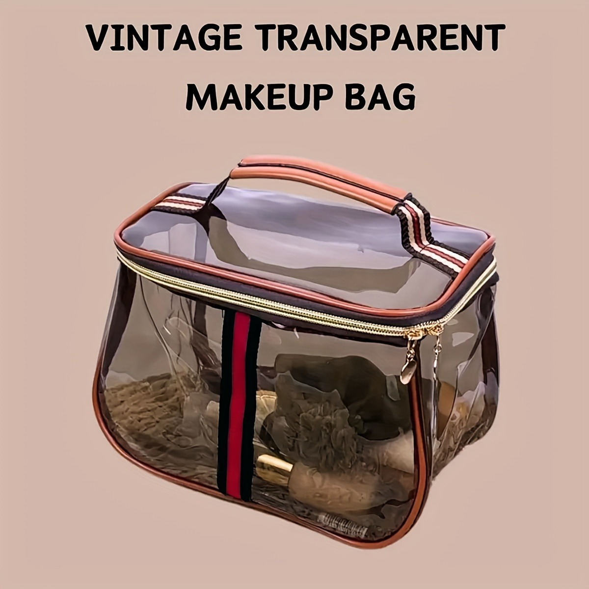 Women' Transparent Apple-Theme - Structured Handbag Top Handle ulasan dan harga