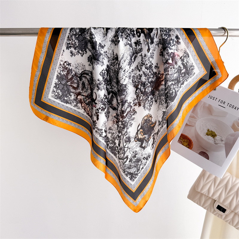 Luxury Jungle Printed Scarves  - Luxury Bags Wholesale ulasan dan harga