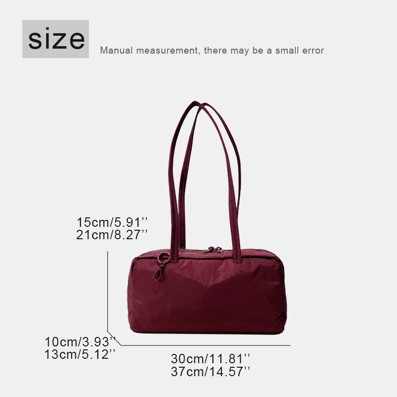 Casual Medium Nylon Bowler Bag - Luxury Bags Medium Size ulasan dan harga