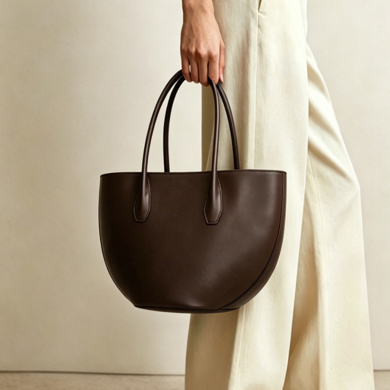 Women's Shoulder Tote Bag Luxu - Structured Handbag Top Handle ulasan dan harga
