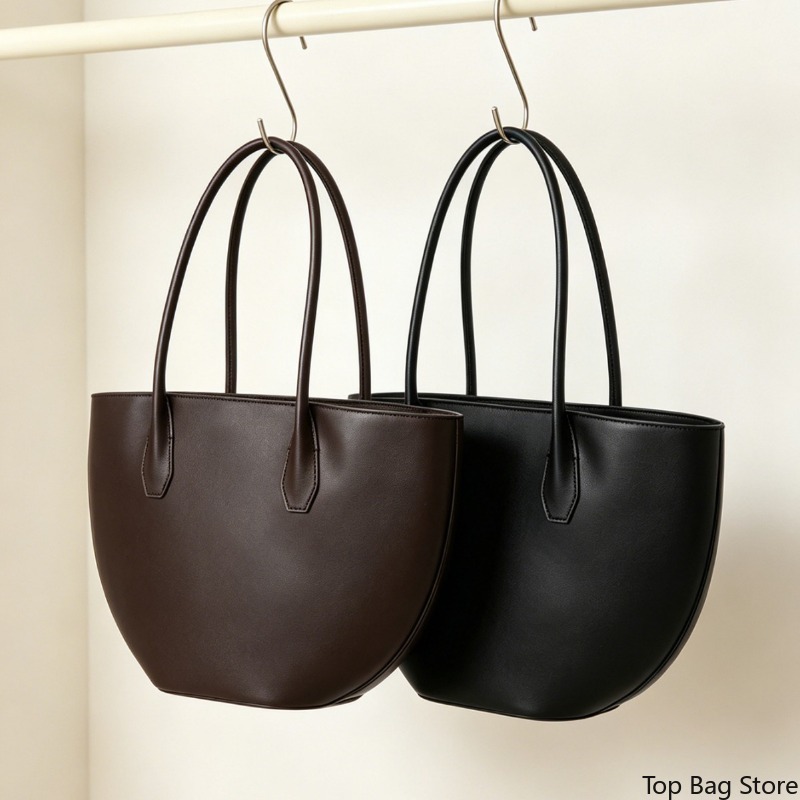 Women's Shoulder Tote Bag Luxu - Structured Handbag Top Handle ulasan dan harga