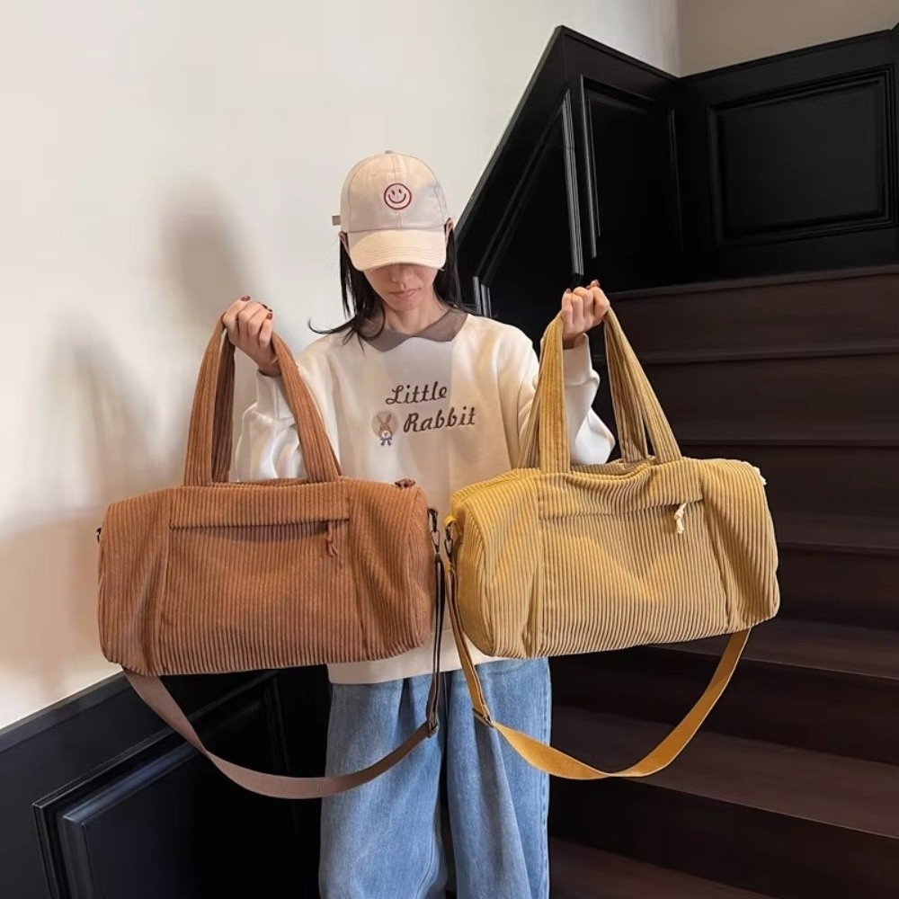Luxury Corduroy Shoulder Bag L - Luxury Bags Luggage ulasan dan harga