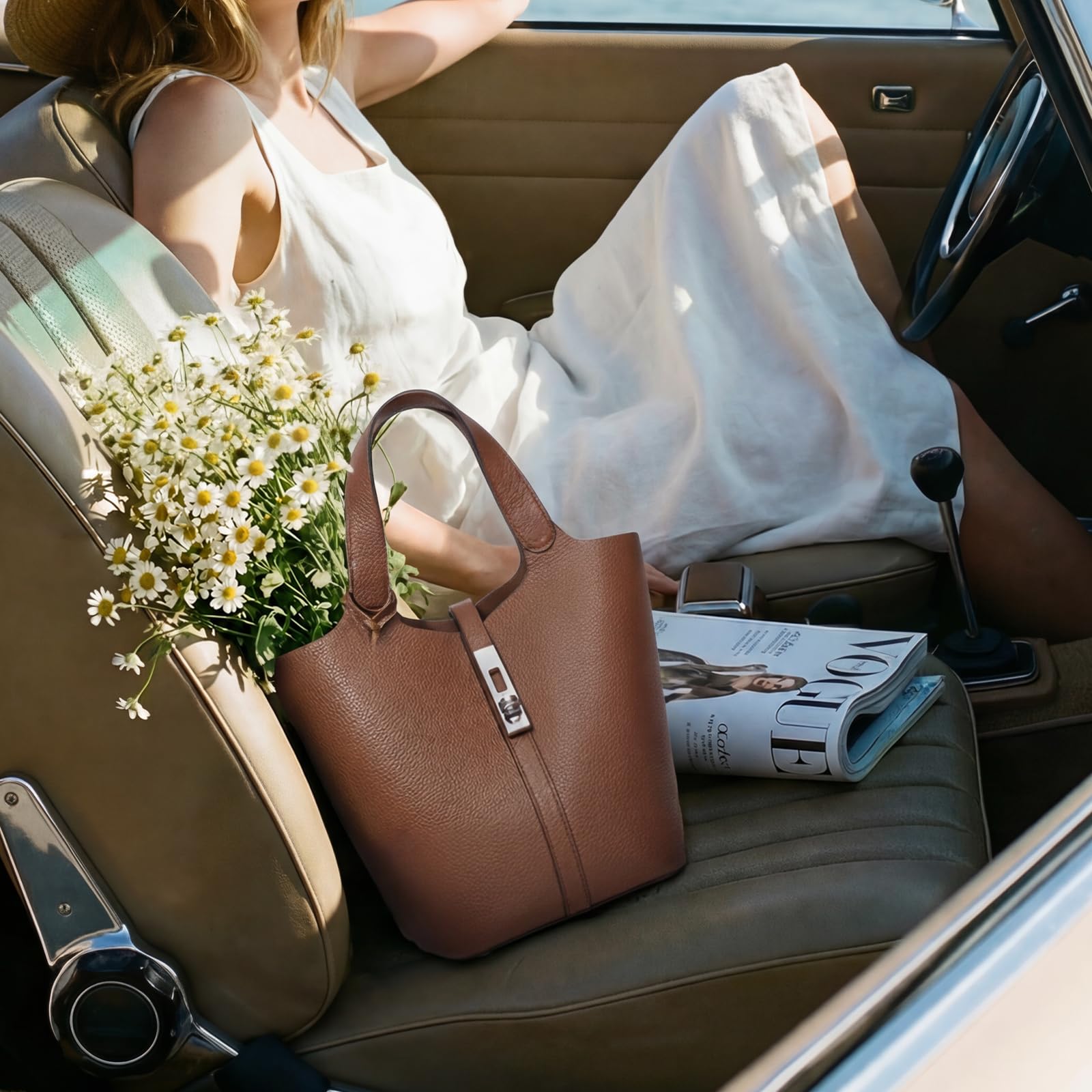 Bucket Bag Top Handle Handbag  - Luxury Bags Europe ulasan dan harga