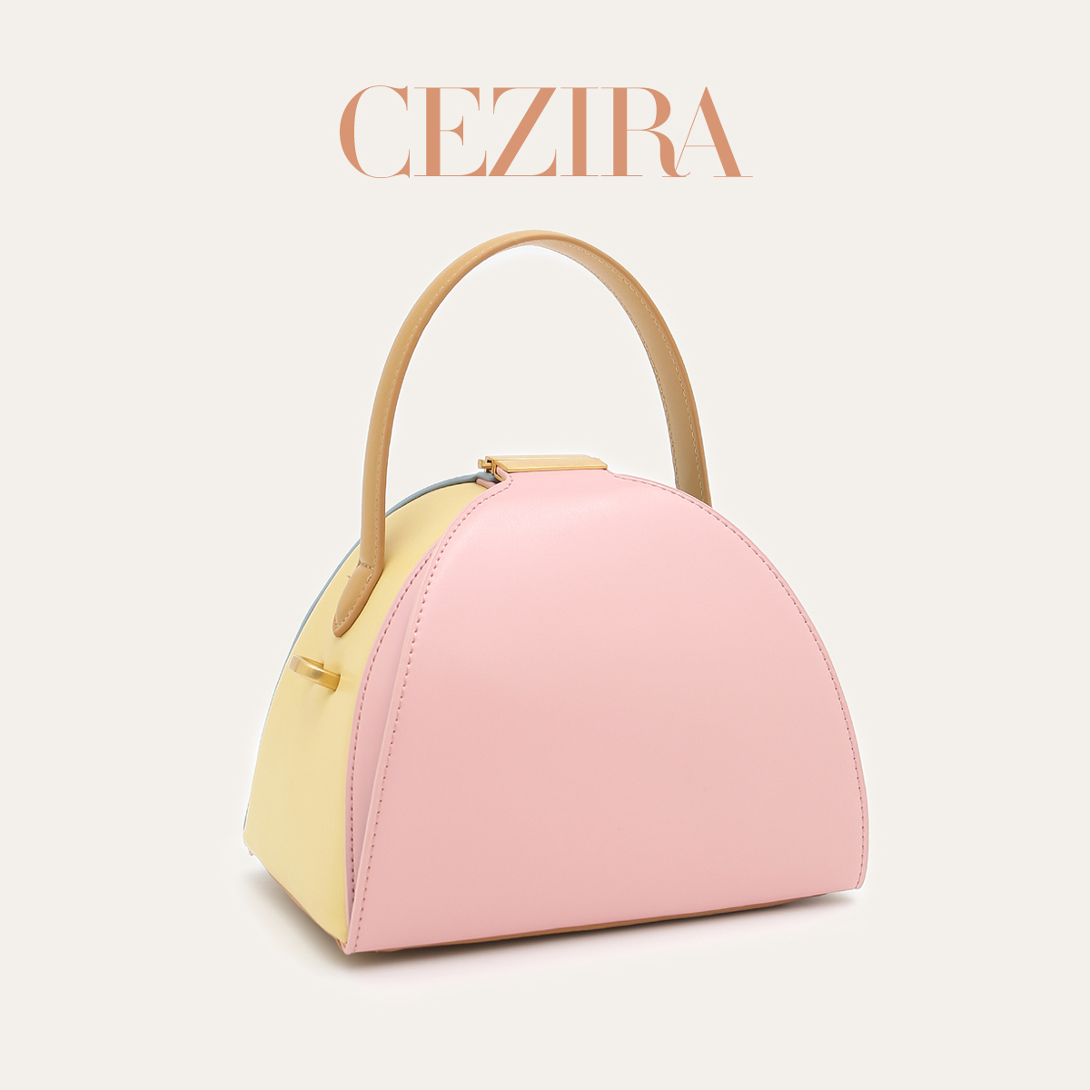 CEZIRA Novelty PU Leather Wome - Structured Handbag Top Handle ulasan dan harga