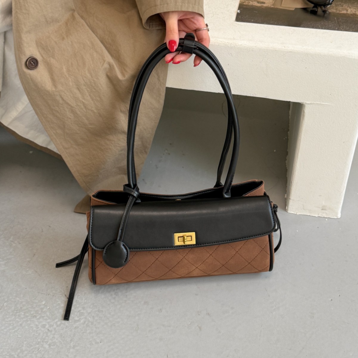 Retro Luxury Women's Tote Bag  - Luxury Bags Medium Size ulasan dan harga