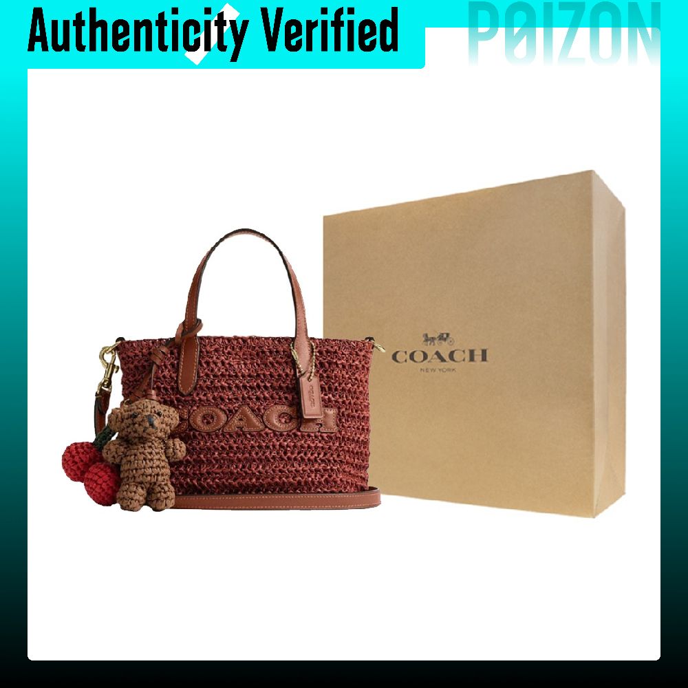 COACH City Straw Woven With Re - Luxury Bags Coach ulasan dan harga