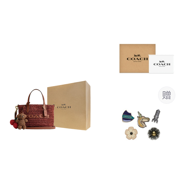 COACH City Straw Woven With Re - Luxury Bags Coach ulasan dan harga