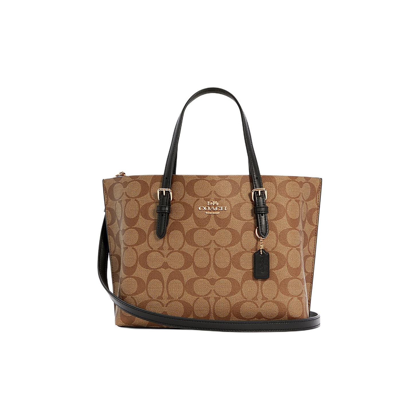 COACH Mollie Coated Canvas Wit - Luxury Bags Coach ulasan dan harga