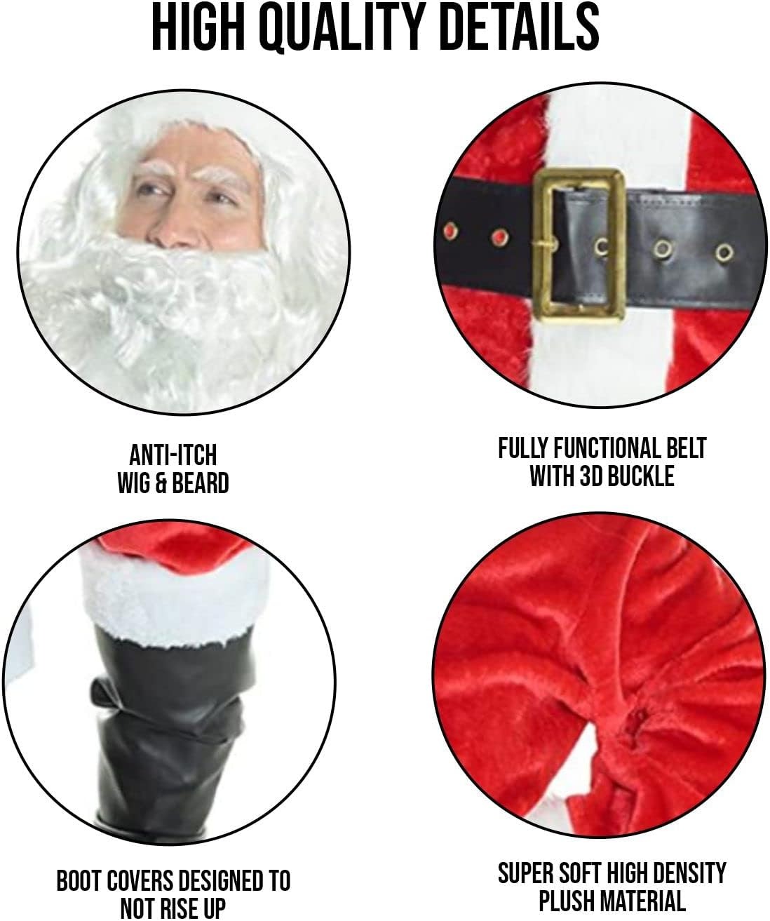Christmas Santa Claus Costume  - Luxury Bags Europe ulasan dan harga
