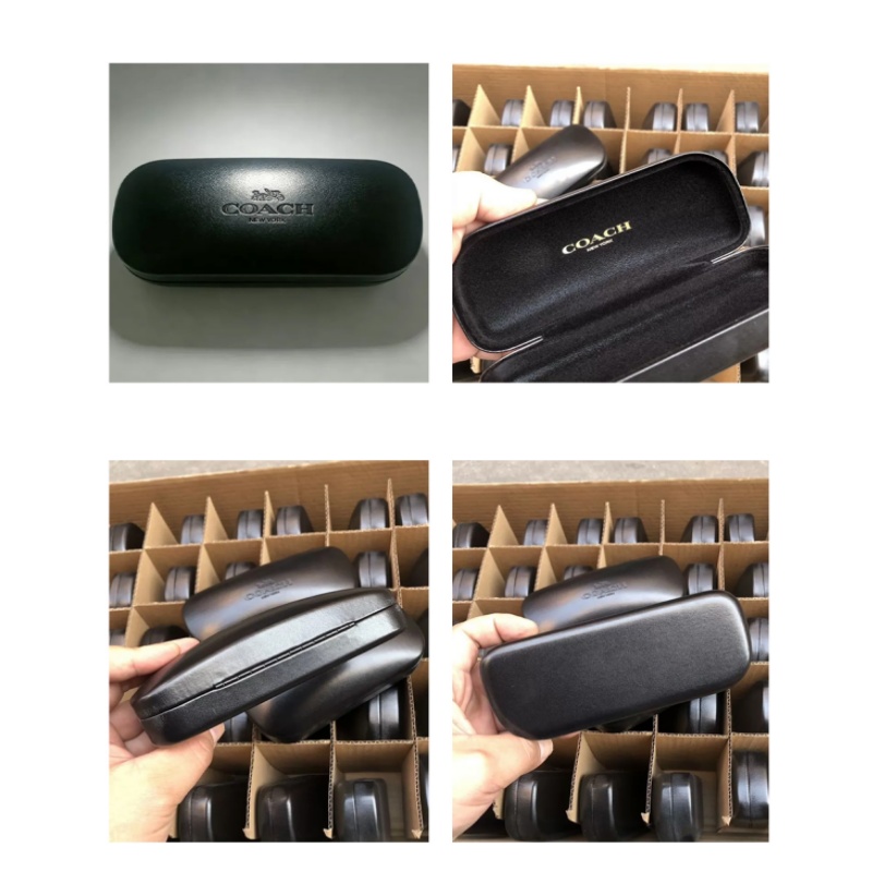 COACH Black Hard Glasses Case  - Luxury Bags Coach ulasan dan harga